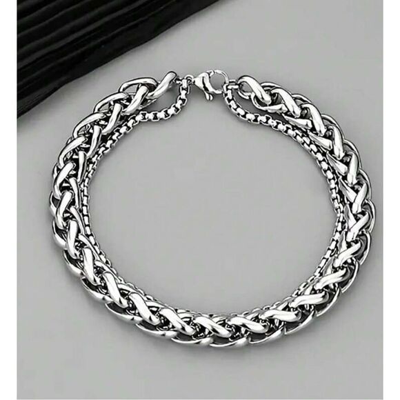 Double Chain Bracelet - Picture 1 of 5